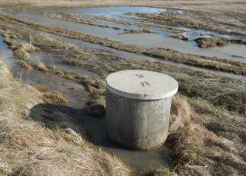 Foto: maaparandussüsteem - katkine drenaažikaev