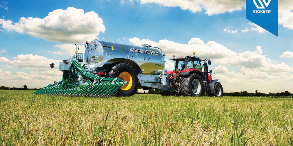 Läga laotamine. Joskin Modulo 2_advantage_Pendislide