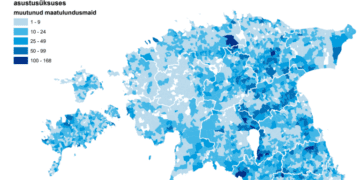 Maa-amet ajakohastas tänavu kevadel maakatastris maatükkide loodusliku seisundi ehk kõlvikute andmeid.