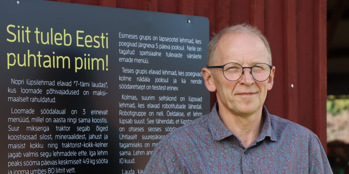 Nopri talu peremees Tiit Niilo. Foto: Kristina Traks