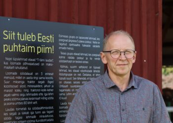 Nopri talu peremees Tiit Niilo. Foto: Kristina Traks