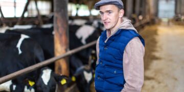 Madala piimahinna tõttu raskustesse sattunud piimatootjad soovivad riigilt abi, kuid riigi prioriteedid on praegu mujal kui põllumajanduses. Fotol Põlvamaal Külmsoo talus piimakarja kasvatav Ole Musting. Foto: Arvo Meeks / Lõuna-Eesti Postimees