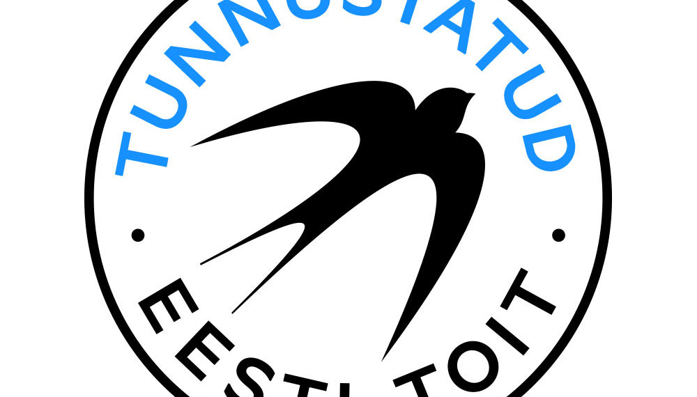 Tunnustatud Eesti Toit Pääsukesemärk. Pääsukesemärgi said uued tooted