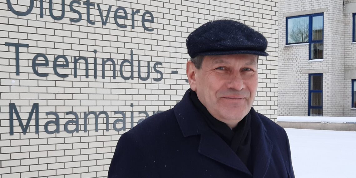 Olustvere Teenindus- ja Maamajanduskooli direktor Arnold Pastak. Foto: Kristina Traks