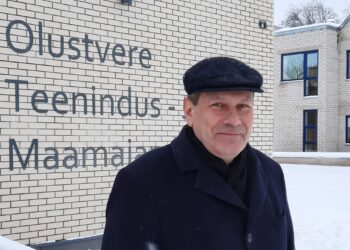Olustvere Teenindus- ja Maamajanduskooli direktor Arnold Pastak. Foto: Kristina Traks