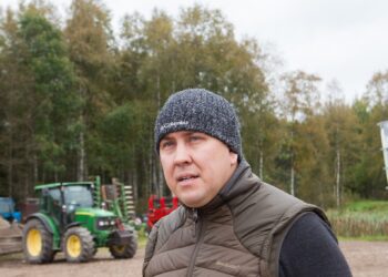 Parim rukkikülvaja 2021 Raido Allsaar. Foto: Julia-Maria Linna