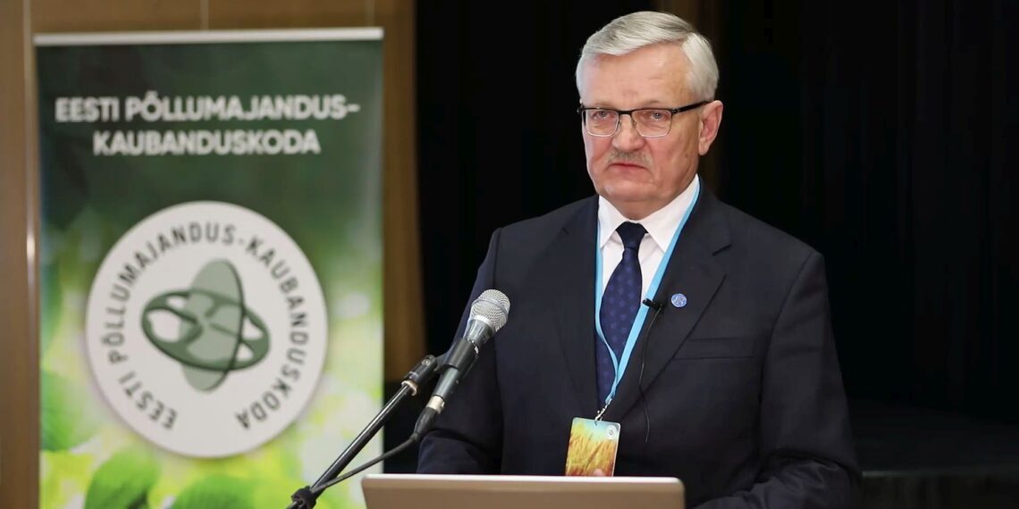 Maaelukomisjon: kriisis on tähtis tagada põllumajanduse jätkusuutlikkus. Fotol riigikogu maaelukomisjoni esimees Tarmo Tamm. Foto: EPKK