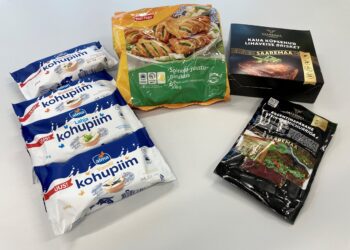 Pääsukesemärgiga tunnustati 8 toodet. Foto: Janne Viisma