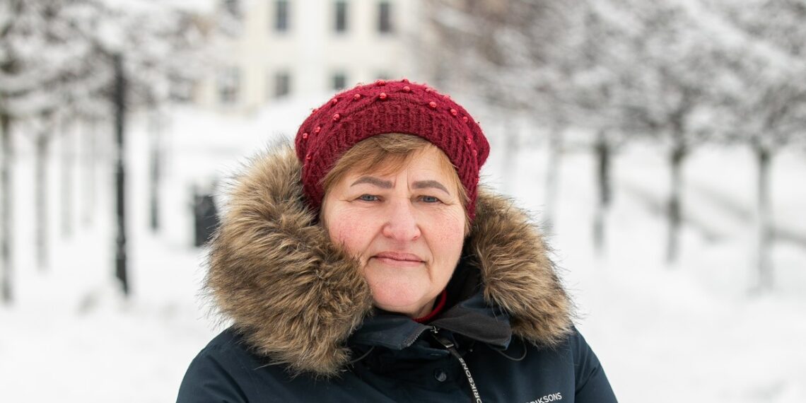 Marika Parv on Võrumaa ja maaelu patrioot, kes lööb kaasa paljudes maaelu algatustes. Foto: Erli Tammet