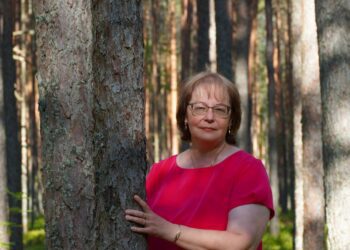 Hinnu seafarmi üks omanikke ja Eesti Tõusigade Aretusühistu nõukogu liige Ulve Märtson usub, et seakasvatus saab Eestis jätkusuutlik olla ainult siis, kui suudame arendada ühistegevust. Foto: Liina Märtson