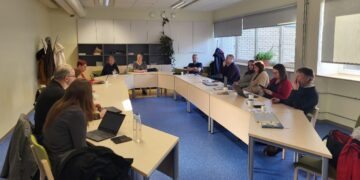 Mahesektor vajab koostööd ja selgeid sihte. Esindusorganisatsioonide kohtumine Olustvere TMK-s. Foto: Mirjam Pikkmets