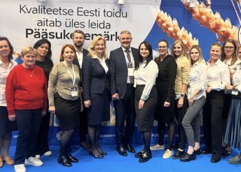 Eesti Põllumajandus-Kaubanduskoda korraldab EPAt juba kuuendat aastat. Fotol koja tiim 2023. aastal.