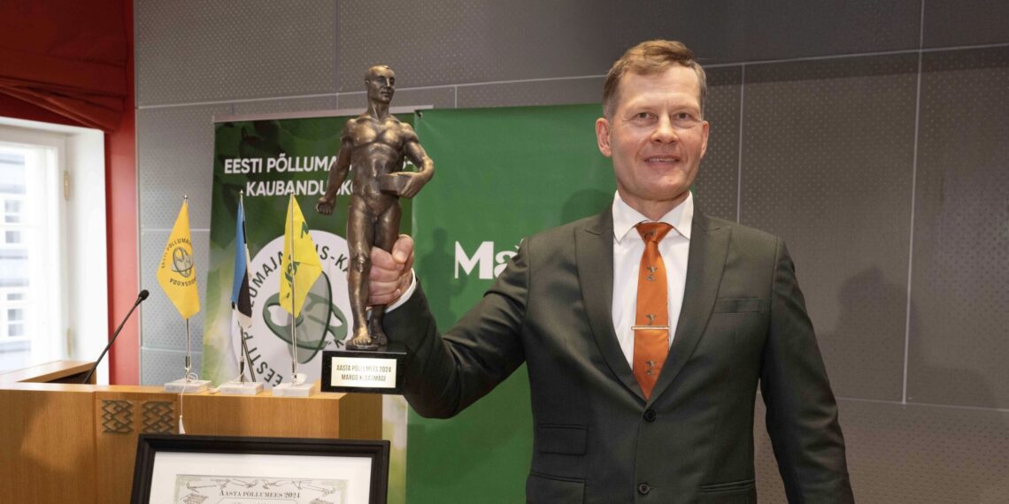 Aasta põllumees 2024 on Margo Klaasmägi, kelle põllumajandusühingud annavad Lääne-Virumaal tööd 80-le inimesele. Foto: Erik Peinar