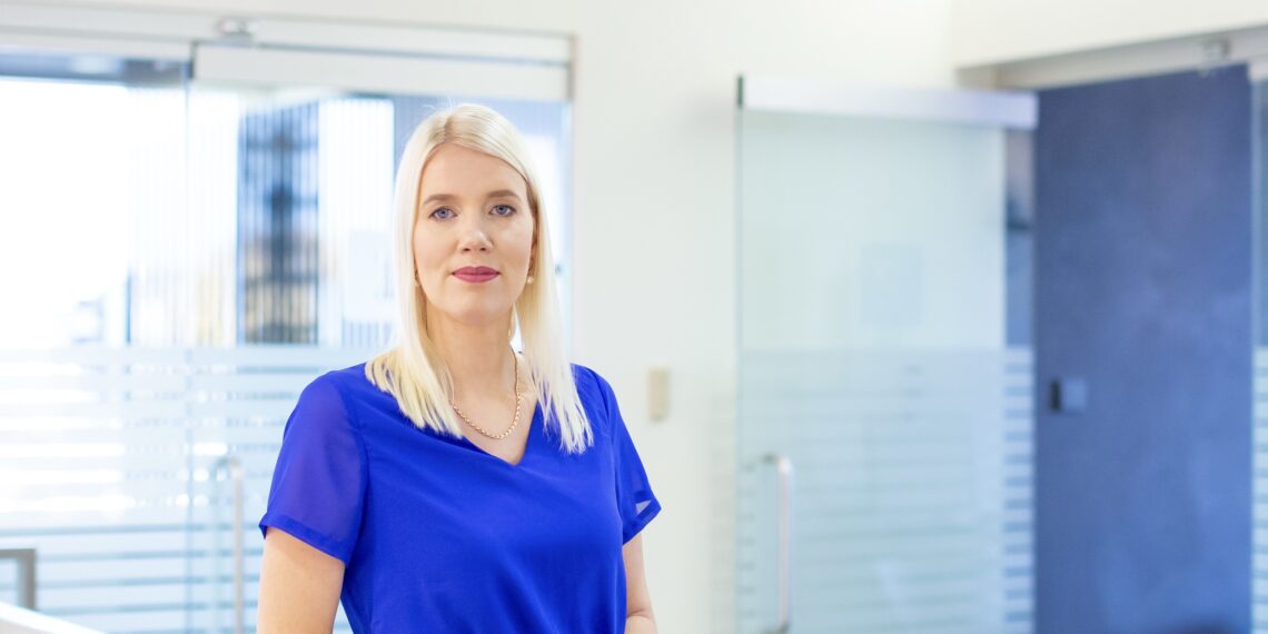 Viljelusvõistlus 2024. Swedbank on juba aastaid tunnustanud Viljelusvõistlusel parima tulukuse saajat. Brit Padjus, Swedbanki põllumajandussektori juht. Foto: Swedbank