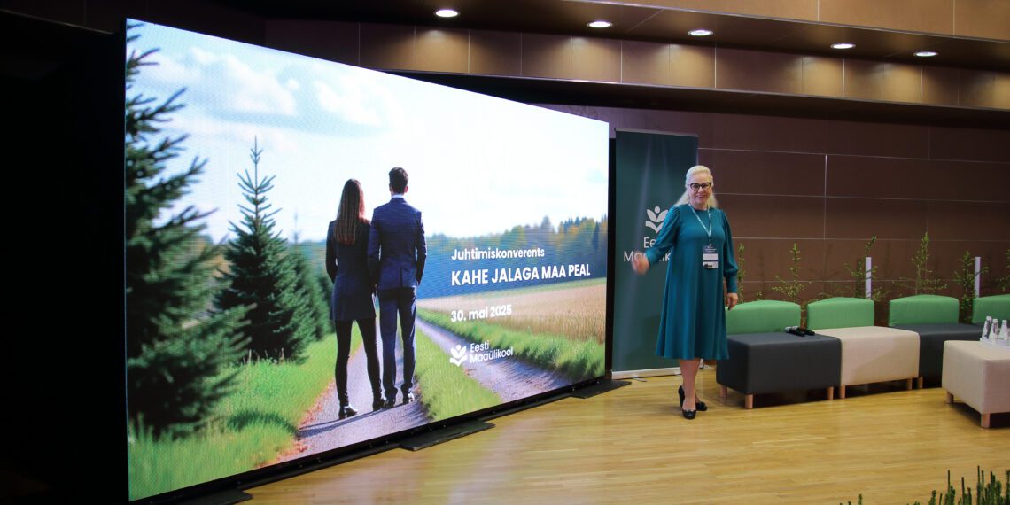 Eesti Maaülikooli juhtimiskonverents „Kahe jalaga maa peal“. Foto: Alo Tänavots
