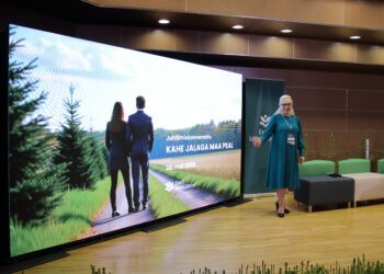 Eesti Maaülikooli juhtimiskonverents „Kahe jalaga maa peal“. Foto: Alo Tänavots