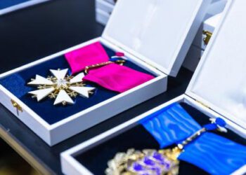 Eesti Vabariik tänab iseseisvuspäeva eel teenetemärgiga väljapaistvaid inimesi. Foto: Presidendi Kantselei