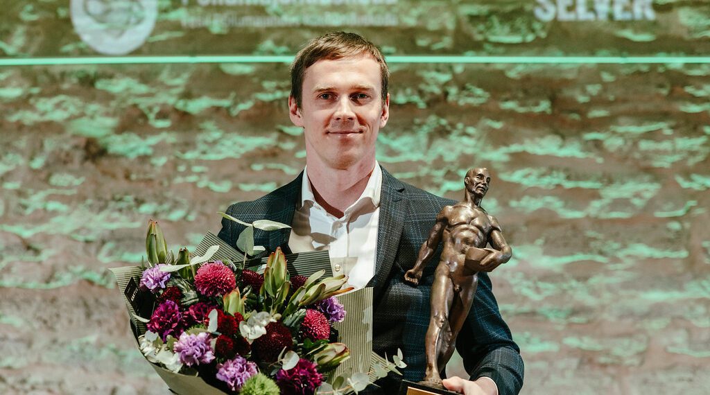 Taavi Tull 12. novembril 2025, kui ta pärjati aasta põllumehe tiitliga.