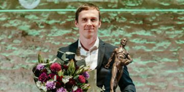 Taavi Tull 12. novembril 2025, kui ta pärjati aasta põllumehe tiitliga.