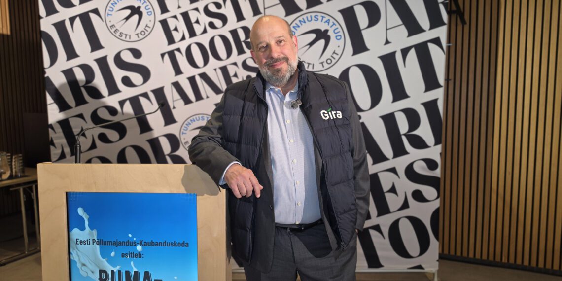 Piimafoorum 2026. Toidusektori konsultatsioonifirma GIRA tegevjuht Christophe Lafougère. Foto: Liilit Kirss