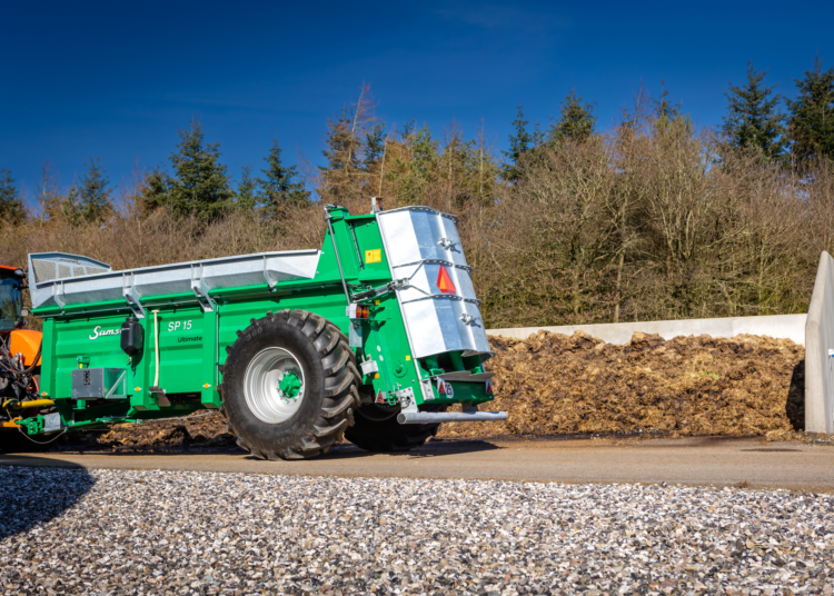 Samson SP15 sõnnikulaotur. Foto: Wihuri Agri