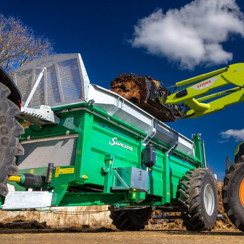 Samson SP15 sõnnikulaotur. Foto: Wihuri Agri
