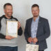 2025. aasta parim asendustalunik Armas Liivak ja taluliidu juht Timo Varblas. Foto: taluliit
